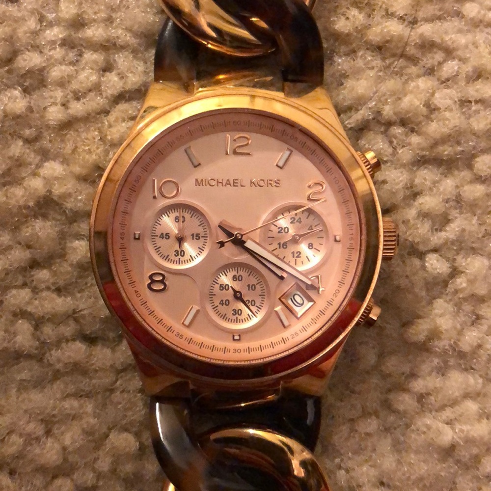 Rose gold Michael Kors Watch